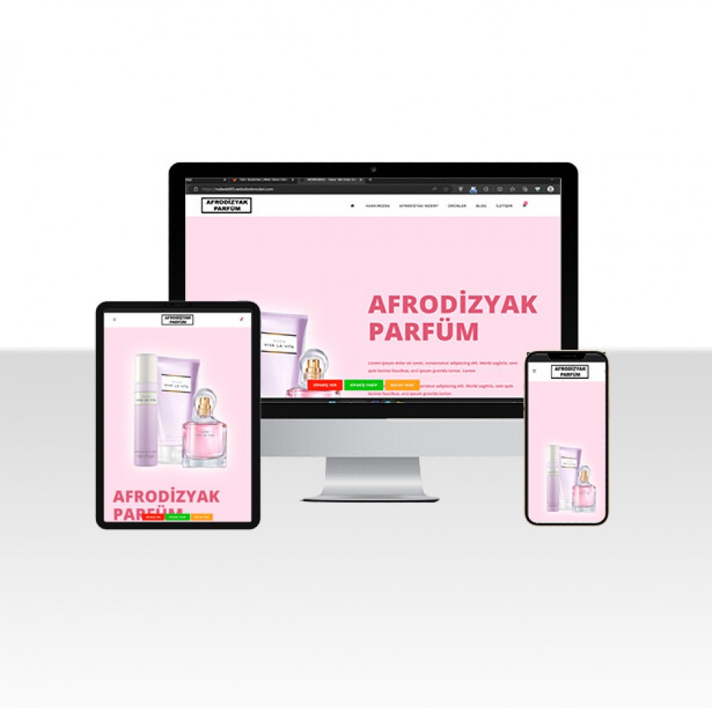Hazır Tek Ürün Satış Sitesi