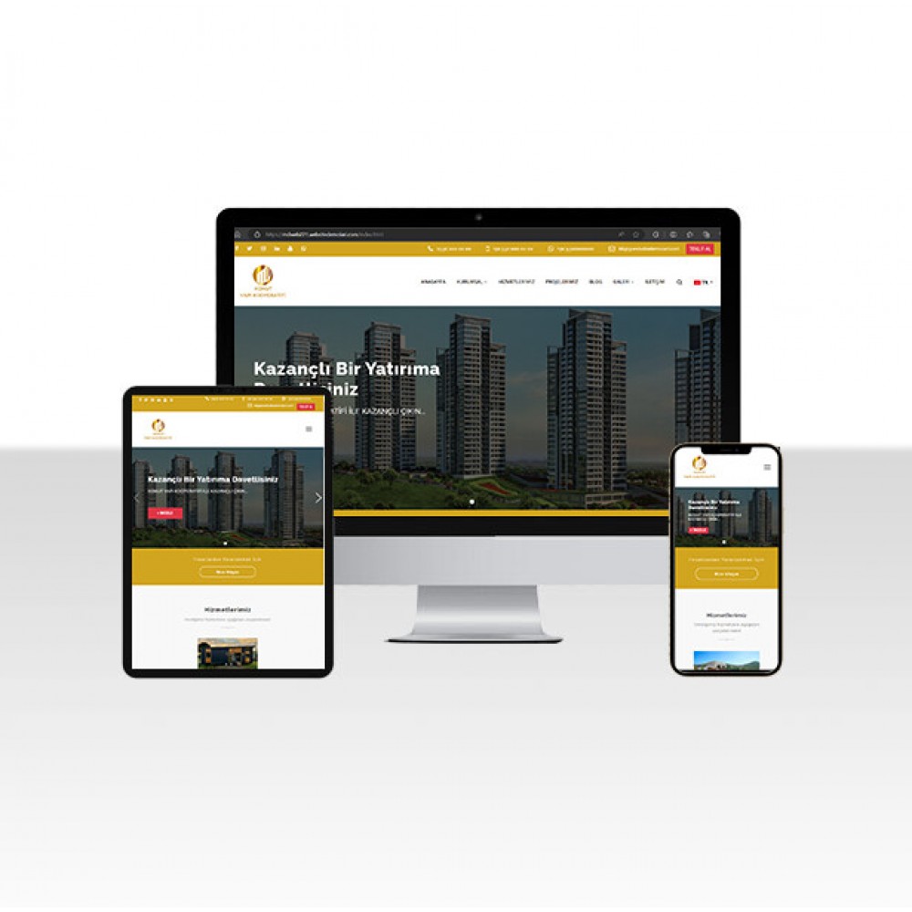 Kooperatif Web Sitesi Paketi - Yurt