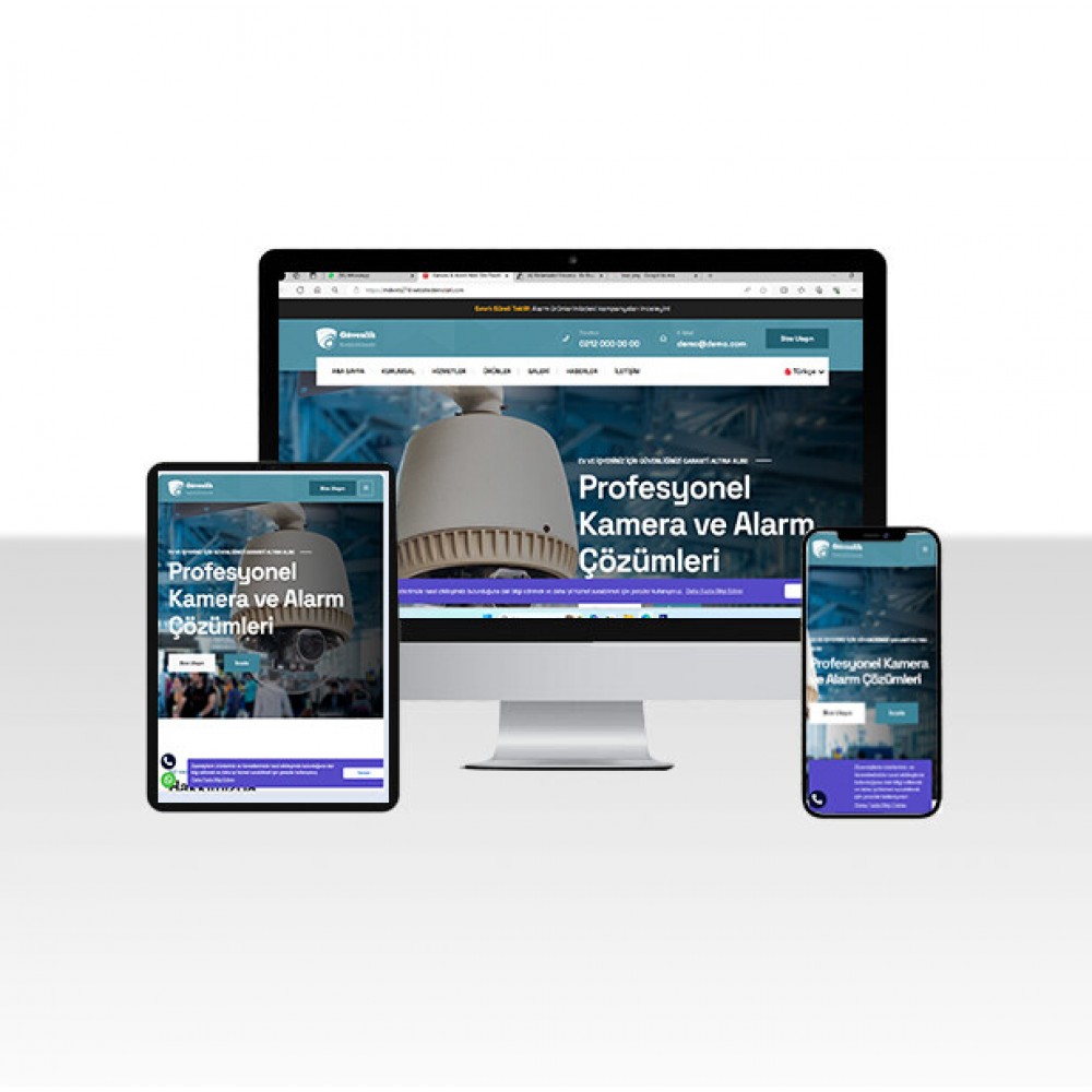 Kamera ve Alarm Şirket Sitesi Doha