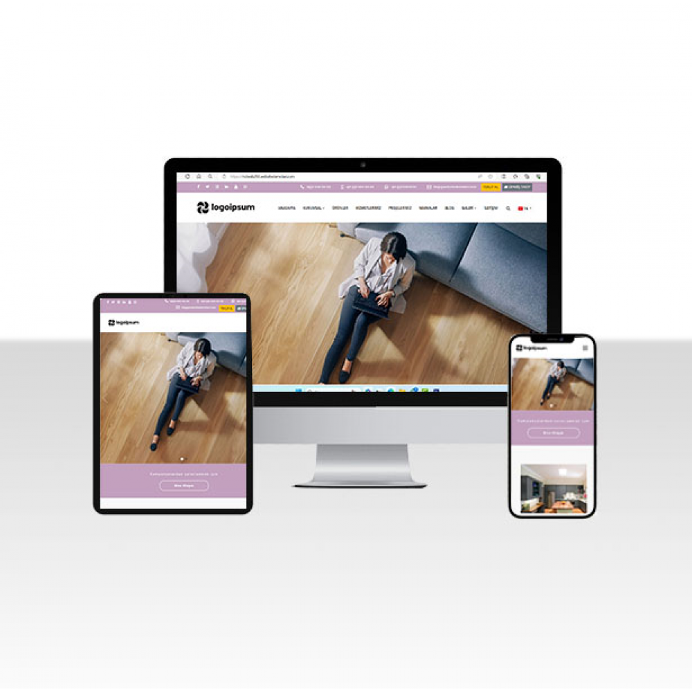 Laminant ve Yüzey Kaplama Firması Web Paketi - Lamine