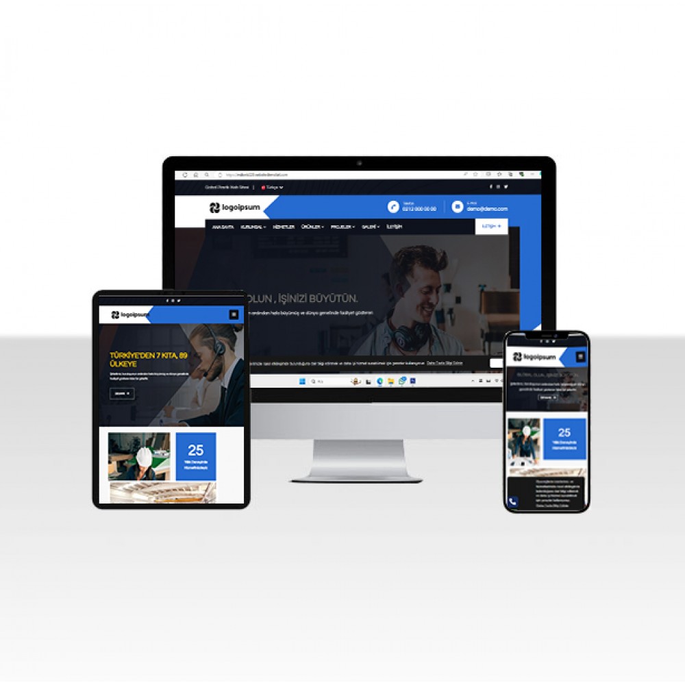 Plastik ve Ambalaj Sanayi Web Sitesi Paketi - Orkun