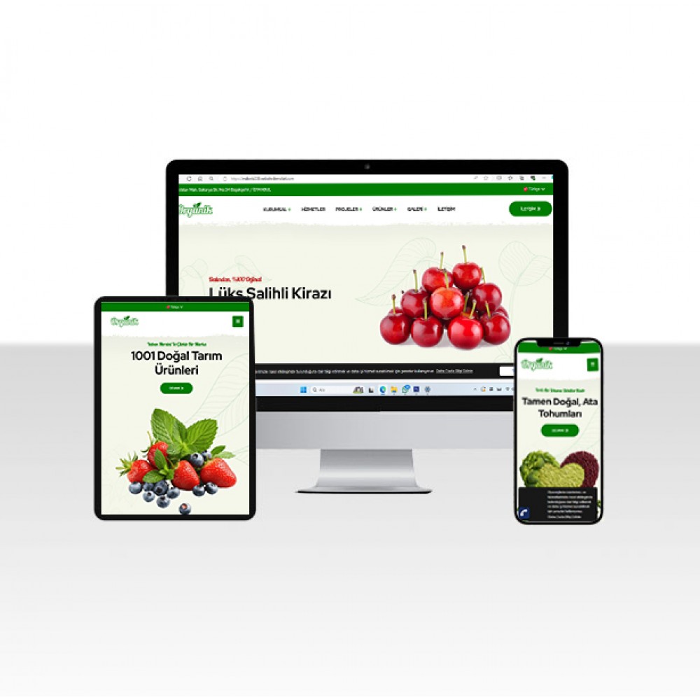 Tarım Ziraat ve Organik Üretim Web Sitesi - Brokoli